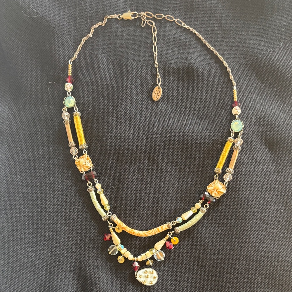 AYALABAR  Multicolor Beaded Necklace